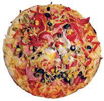 Šunková pizza s Mozzarellou