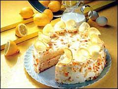 Citronový slavnostní dort