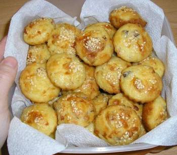 Slané muffiny s valašskou klobáskou - třeba k vínku :-))